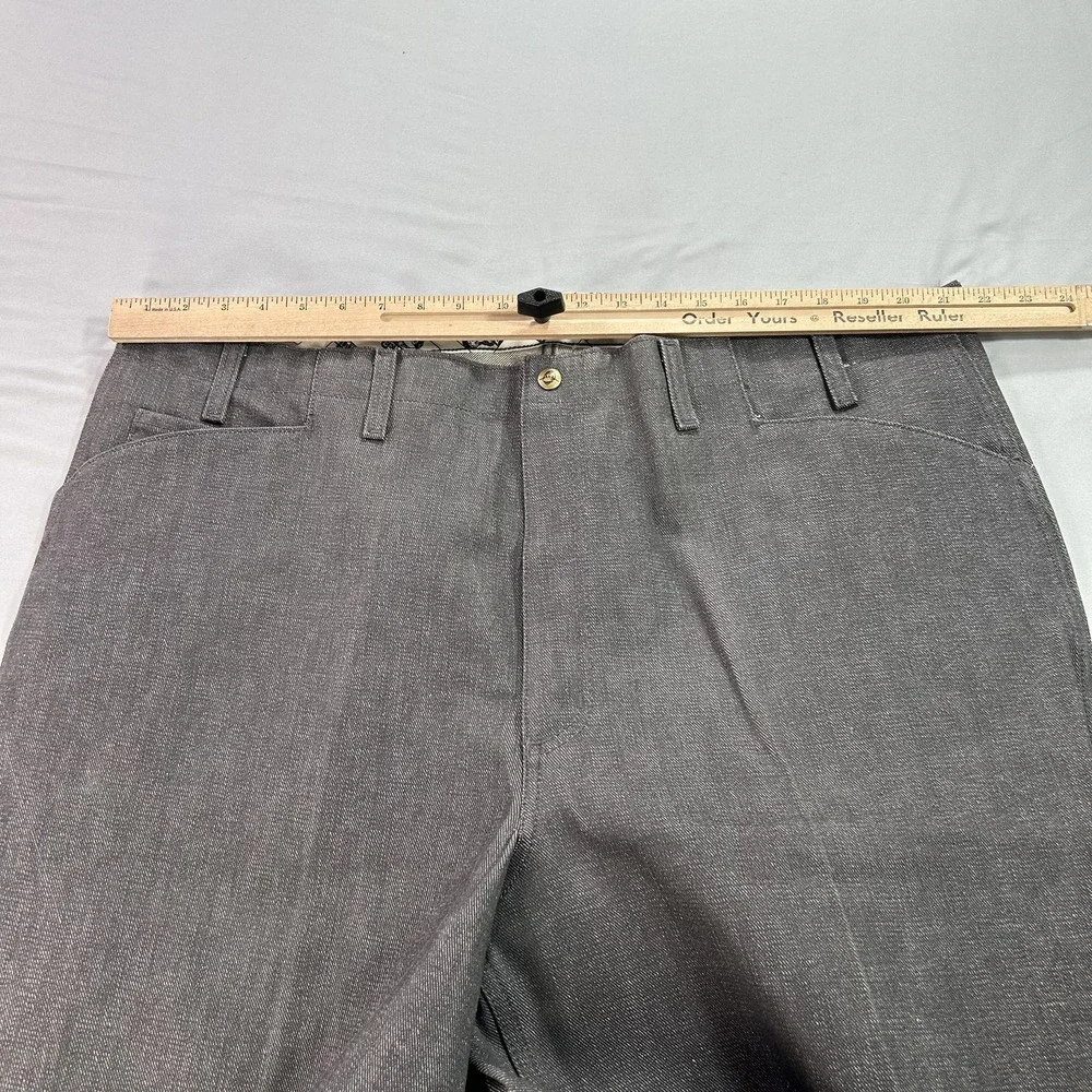 NEW Ben Davis Gorilla Cut Pants Mens 44x34‎ Gray Workwear Wide Leg Cotton USA